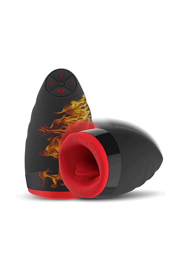 Agrandir les pompes Sexe Má?turb?t?ur Homme Succiòn Electrique Má?turb?t?ur Sex Toyspour Pour Homme 2+5 Modes Étanche et Rech