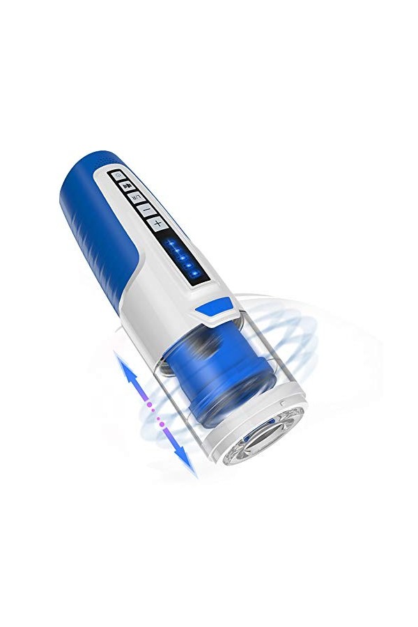 ADASTE Masturbateur Électrique Multi-Fonction Electrique M-Asturbateur Masculin Automatique Enlargement Pompe Vibration Et Fo