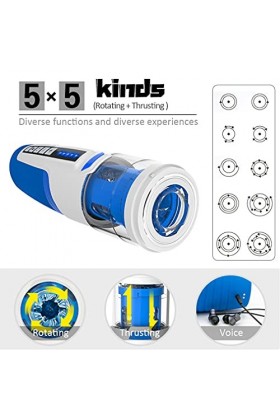 ARKNAV Masturbateur Électrique Multi-Fonction Electrique M-Asturbateur Masculin Automatique Enlargement Pompe Vibration Et Fo