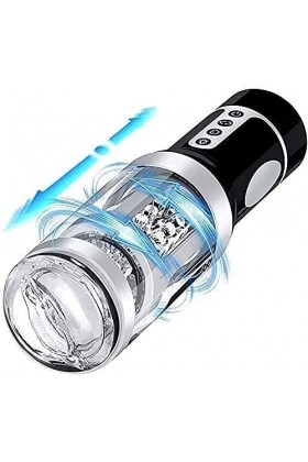 Agrandir les pompes Sexe Má?turb?t?ur Homme Succiòn Electrique Má?turb?t?ur Sex Toyspour Pour Homme 2+5 Modes Étanche et Rech
