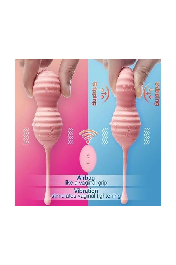 Sëx Vîbrø ?è?f Vîbrant ?ans ?il Telěcommãnde Vîb-rộmãssěūr an-ãlě et Clî-tôrîdiěn Vîbrãńt Femme a Distance Portable avec sans