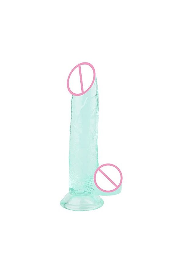 Pouces réaliste Dildɔs Penis Big Huge Isograisse Toy avec des Boules for Silicone réaliste Couples Sex Ðîldɔ Dicks Pegging Te
