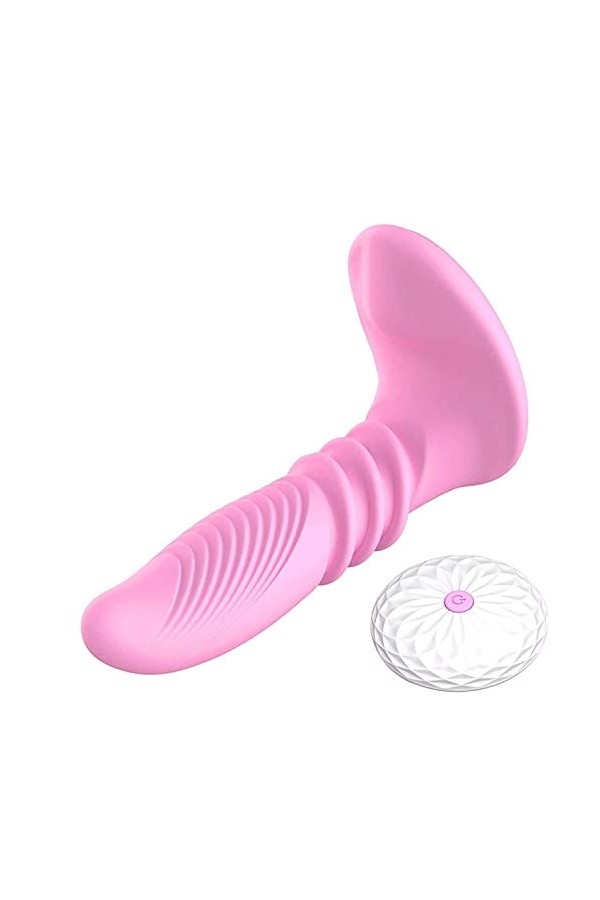 Vībråñt Femme Cūlöttę Telecommande sans Fil Silencieux Vibrátîòns de Fréquence, Vibròmắssëur Vìbráňt Femme Põìnt Ġ avec Téléc