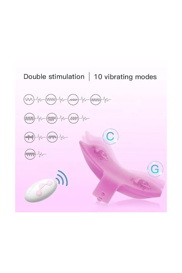 Vîbrant Vìbròmássěur Clìtòrìdiěn Sucěur Pòìnt G Telecommande Vìbránt Femme Super Puissant Massage Femmes şěx Silencieux Vìbrá