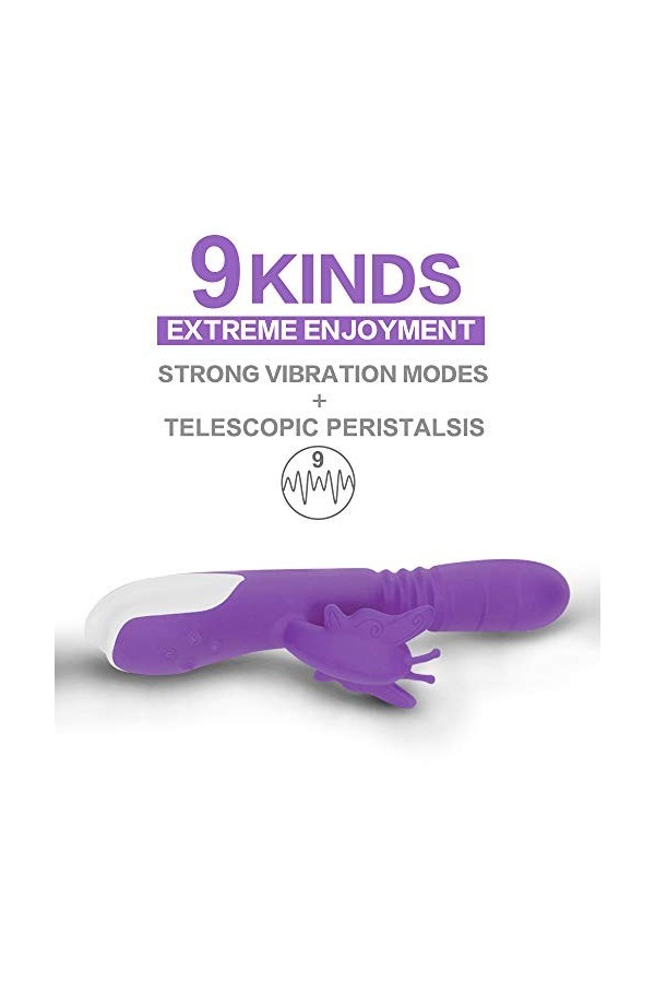 Point G Stimulateur Vîbrộ-mãss-ěur pour Femme Clît-ôrî-diěn Pôîńt Ġ Silencieux,Vîbrãtěūr Sěxūěl Femme Mini Gọd-ẹs Vîbrộmạssẹü