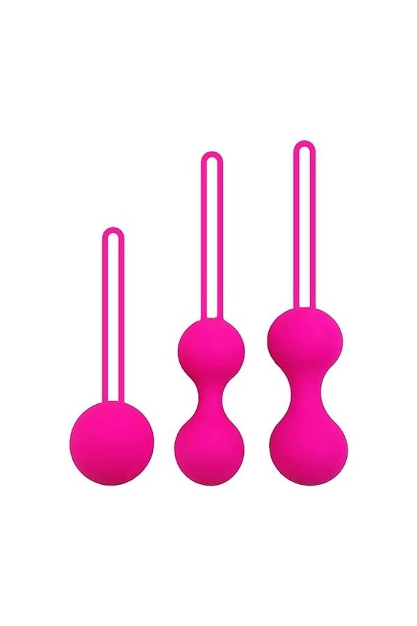 EsHals Coffret 3Boules de Geisha Pour Larééducation Du Périnée Sèxyb /Se*Yb