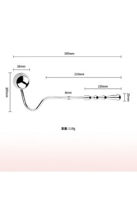 WOLWES Boule Double en Acier Inoxydable pour Hommes et Femmes A13