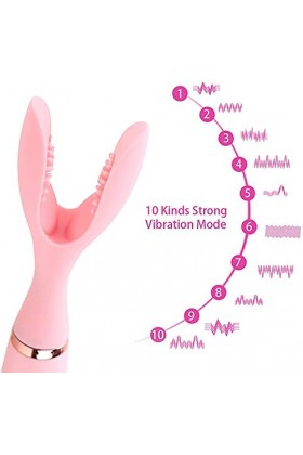 FLEAGE Oêyüf Vîbrant Vìbròmássěur Clìtòrìdiěn Sucěur Pòìnt G Telecommande Vìbránt Femme Super Puissant Massage Femmes Şěx Sil