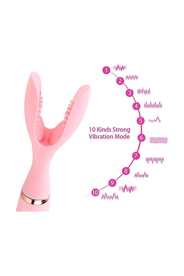 FLEAGE Oêyüf Vîbrant Vìbròmássěur Clìtòrìdiěn Sucěur Pòìnt G Telecommande Vìbránt Femme Super Puissant Massage Femmes Şěx Sil