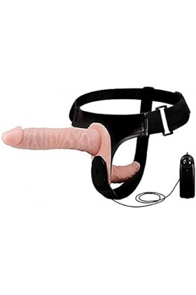 Perfect Size Couple Soft Relax Tõys Stràpless Stràp on for Lésbịan Double Ended V-Î-Brâting Silicone Pegging Harness for Femm