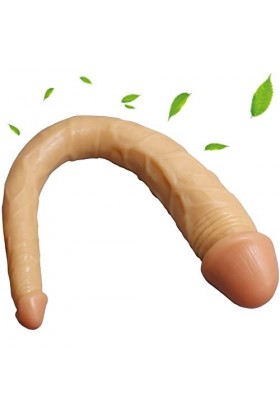 Godes à double extrémité DOUBLE GODE ŠÈẊ GODE RÉALISTE LESBIEN,GODE FLEXIBLE À PÉNIS TRÈS LONG DONG